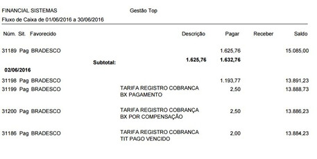 Fluxo de Caixa